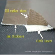 Good Wear-Resistance Rubber Sheet Roll with Cloth Insertion